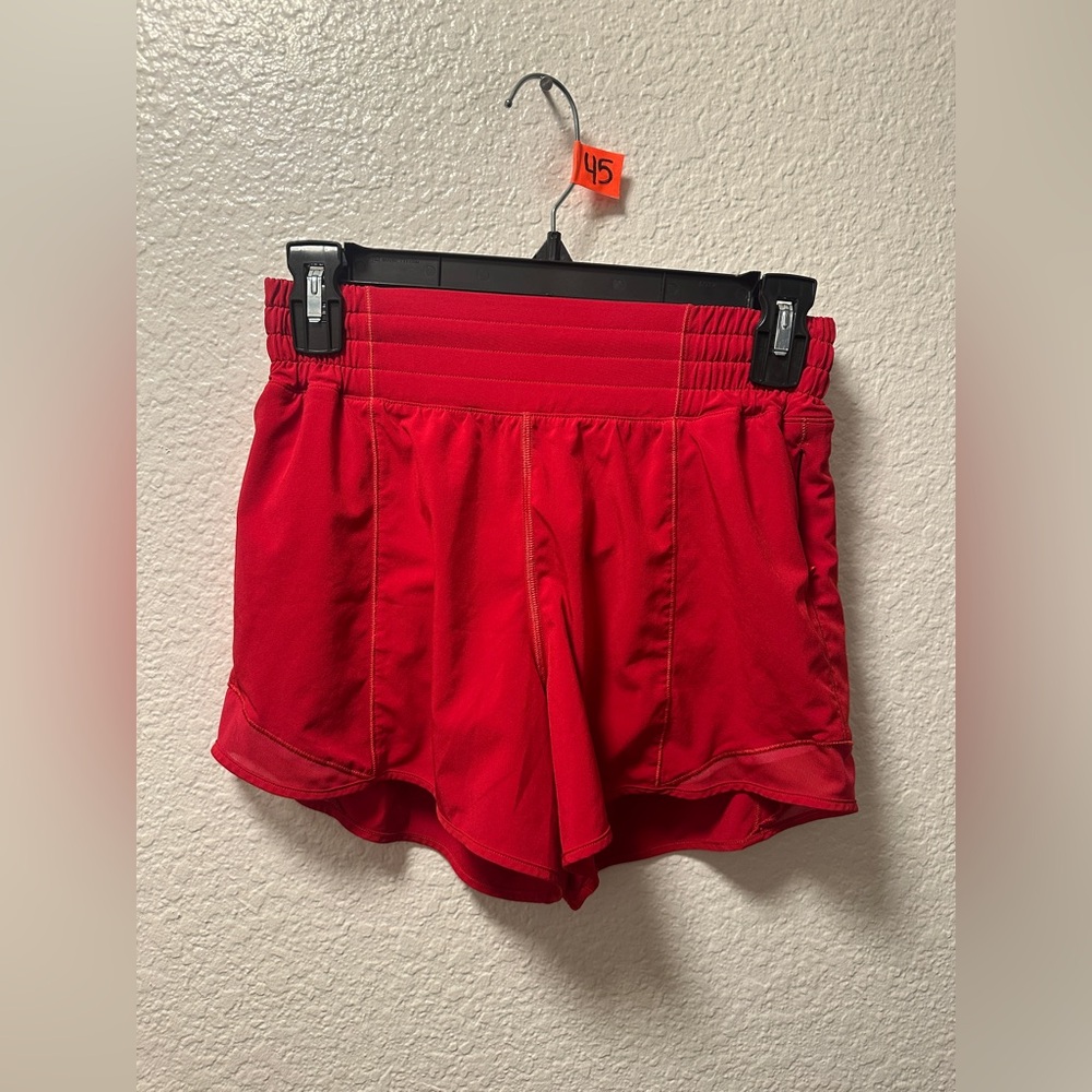 Lululemon high rise hotty hot shorts A45